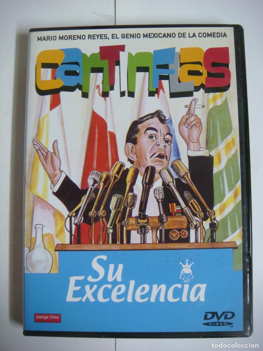 Cine: D.V.D DE SU EXCELENCIA CON MARIO MORENO CANTINFLAS-(&)