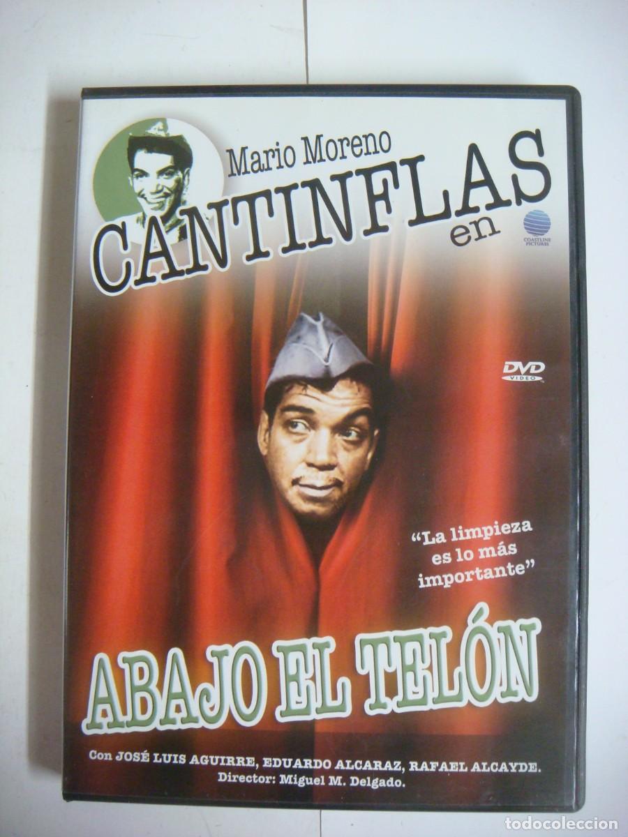 Cine: D.V.D DE ABAJO EL TELON CON MARIO MORENO CANTINFLAS-(&)