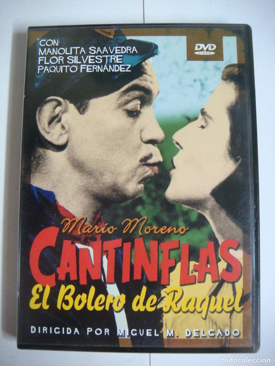 Cine: D.V.D DE EL BOLERO DE RAQUEL CON MARIO MORENO CANTINFLAS-(&)