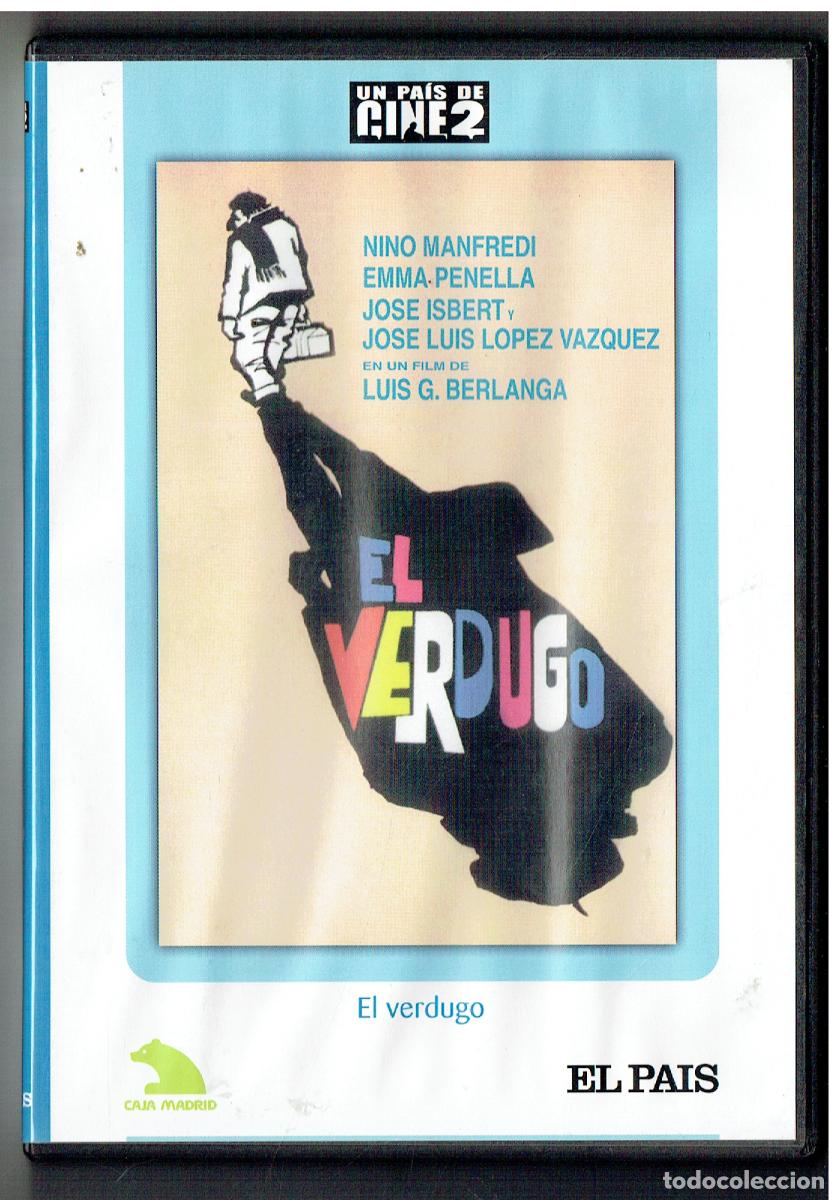 Cine: DVD. VIDEO. EL VERDUGO. NINO MANFREDI / EMMA PENELLA /JOS&Eacute; ISBERT/JOSE LUIS L&Oacute;PEZ VAZQUEZ (&Ntilde;/200.1)
