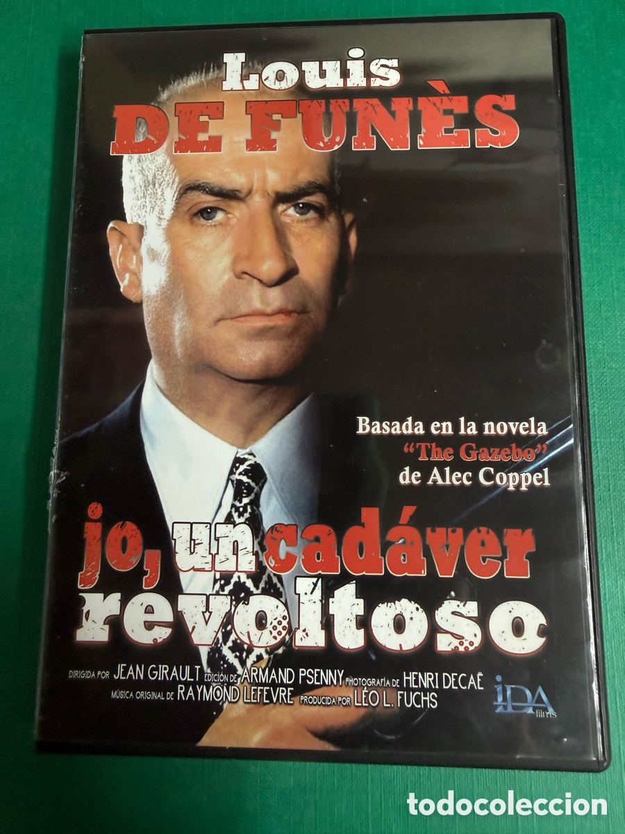 Cinema: D.V.D JO UN CADAVER REVOLTOSO DE LOUIS DE FUNES-(&)