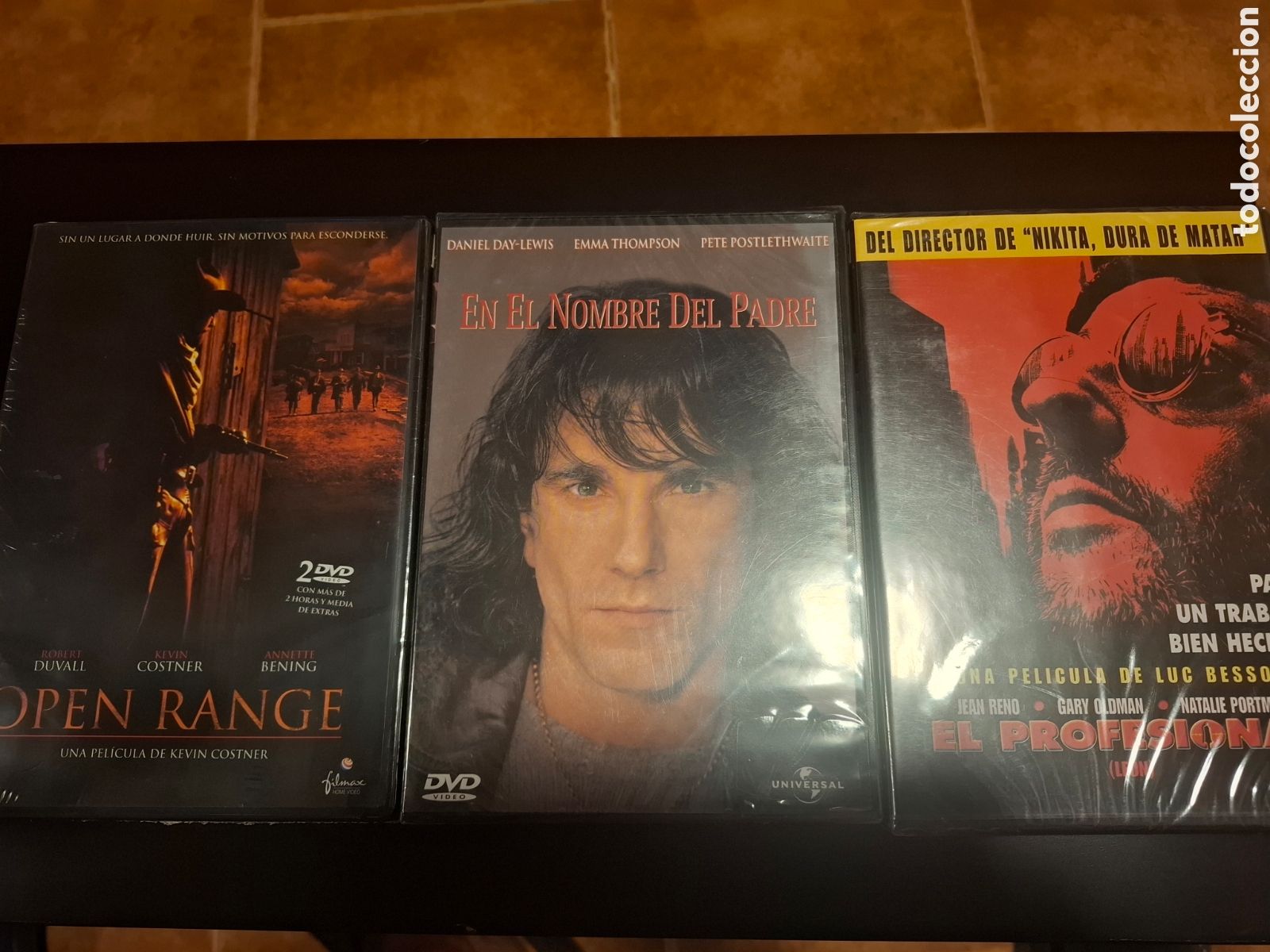 Cine: Dvd Lote Nuevas Open Range-En el Nombrw del Padre-El Profesional Leon