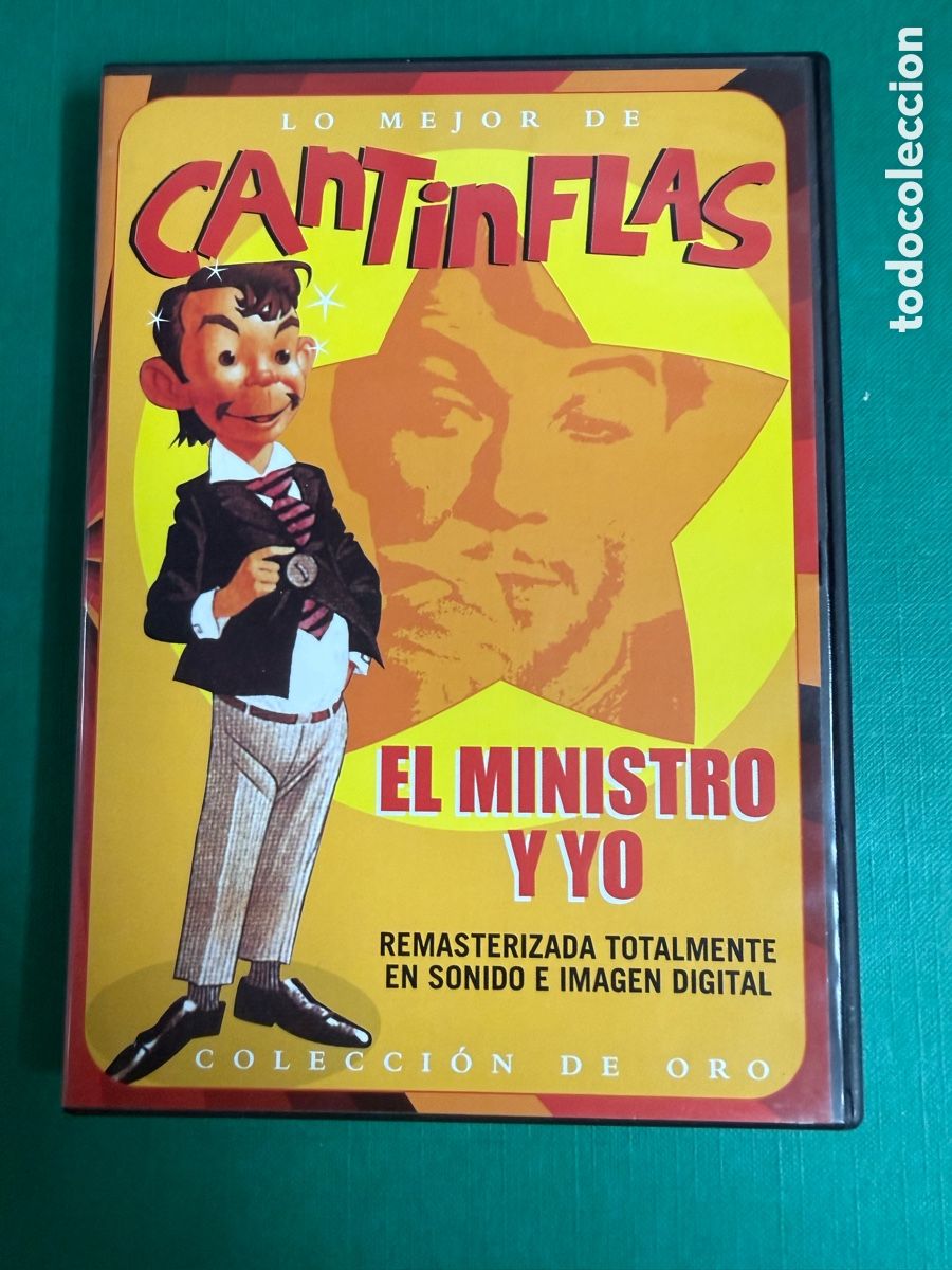 Cine: D.V.D DE EL MINISTRO Y YO CON MARIO MORENO CANTINFLAS-(&)