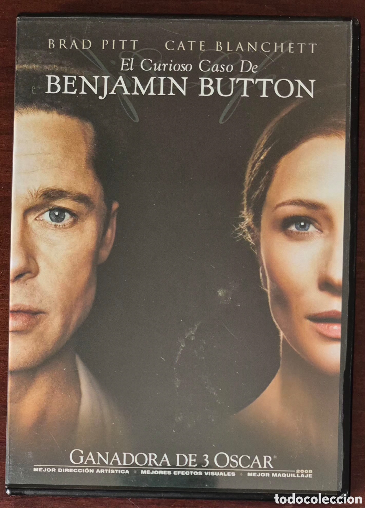 Cine: DVD - EL CURIOSO CASO DE BENJAMIN BUTTON (DIRECCI&Oacute;N: DAVID FINCHER)