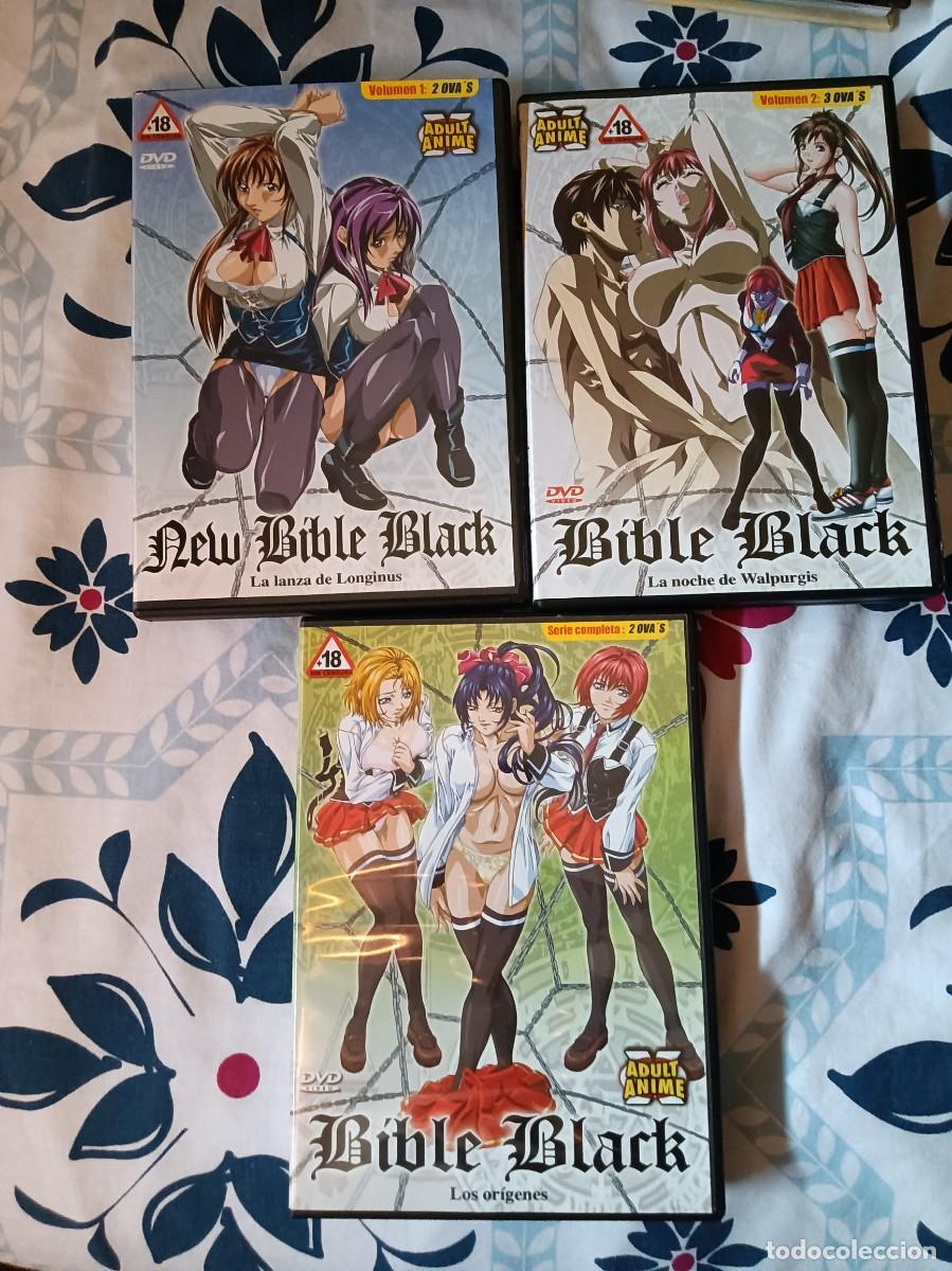 Cine: 3 DVD Anime Hentai Bible Black 2 La noche de Walpurgis + Los Or&iacute;genes + Lanza de Longinus 1