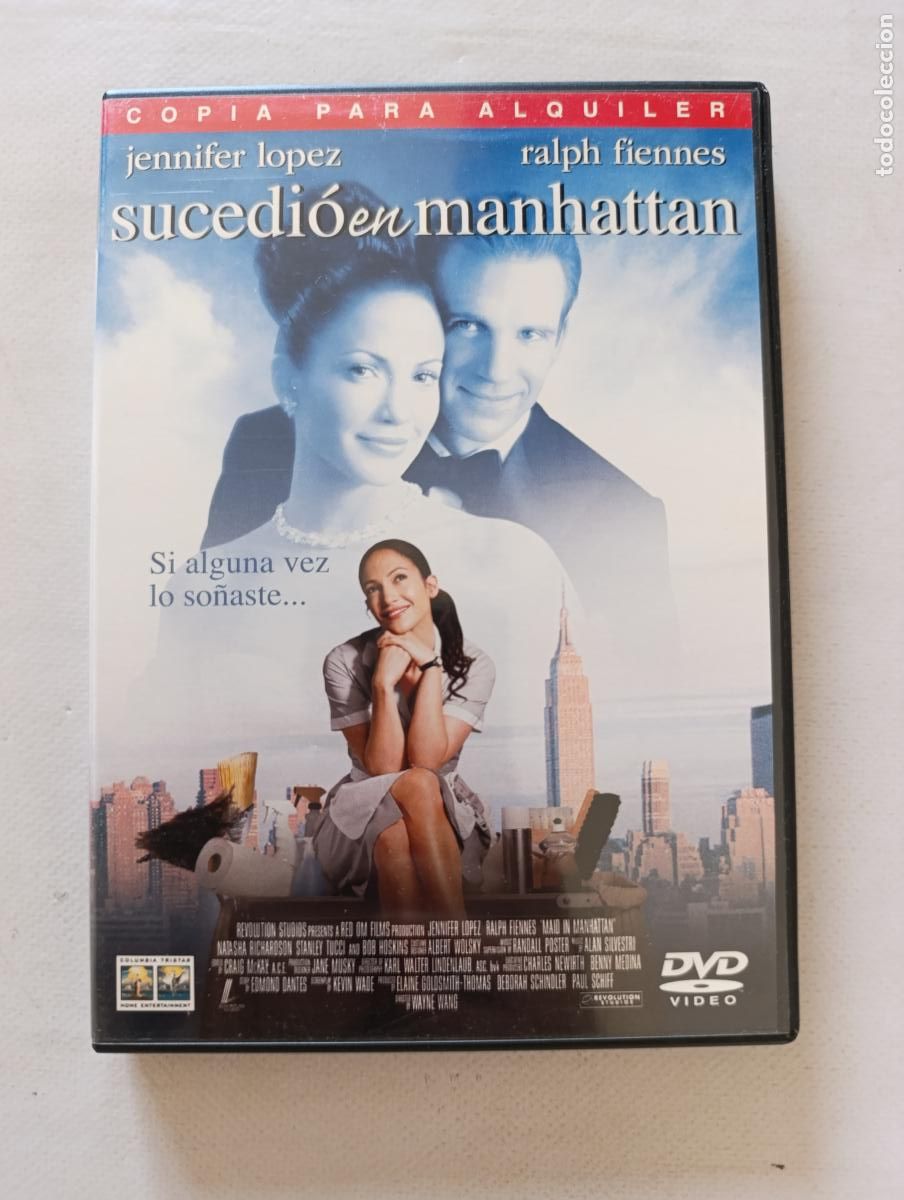 Cine: DVD SUCEDIO EN MANHATTAN - EDICION DE ALQUILER - JENNIFER LOPEZ - LEER DESCRIPCION (9F)