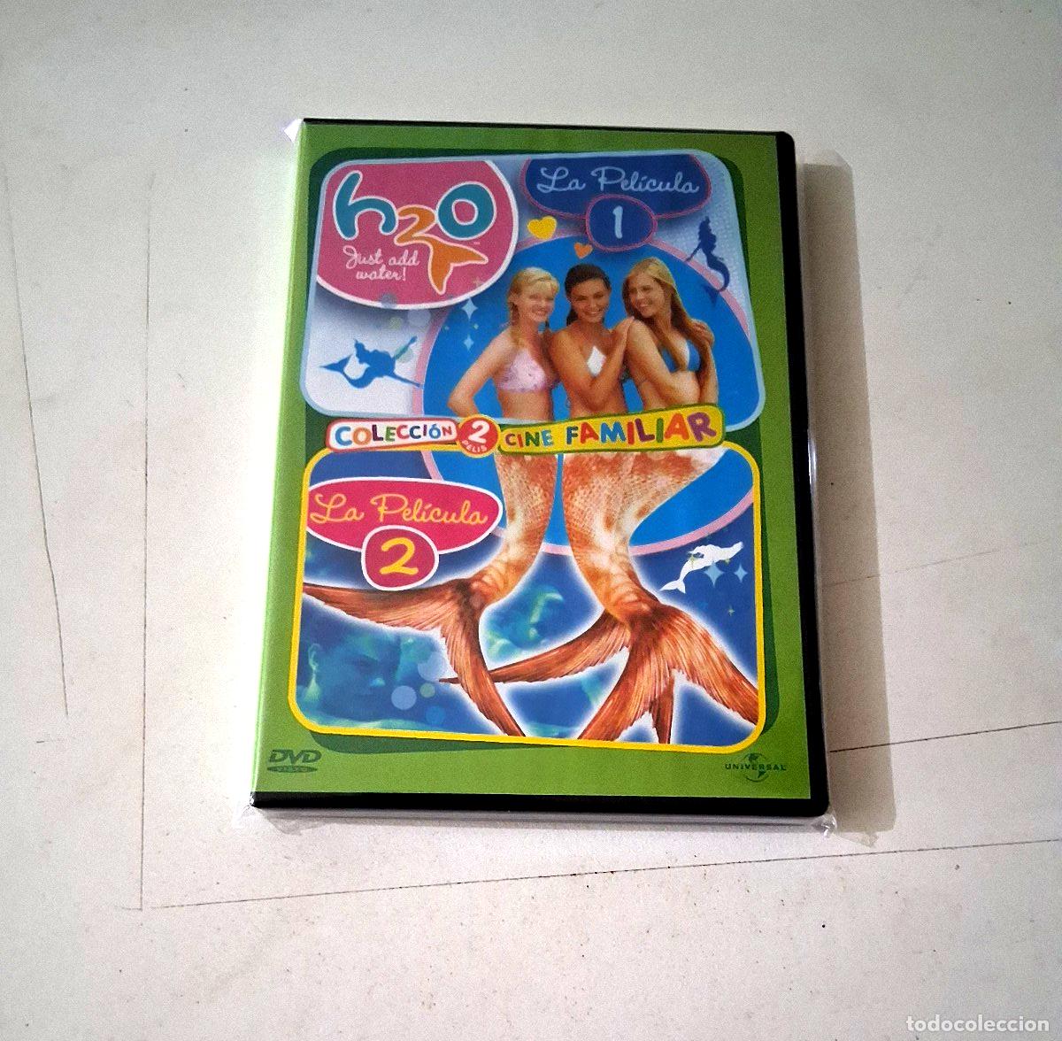 Cine: DVD &rdquo;H2O LA PELICULA 1 & 2&rdquo; 2DVD JUST ADD WATER