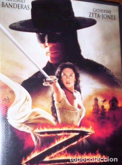 Cine: LA LEYENDA DEL ZORRO - ANTONIO BANDERAS - CATHERINE ZETA JONES