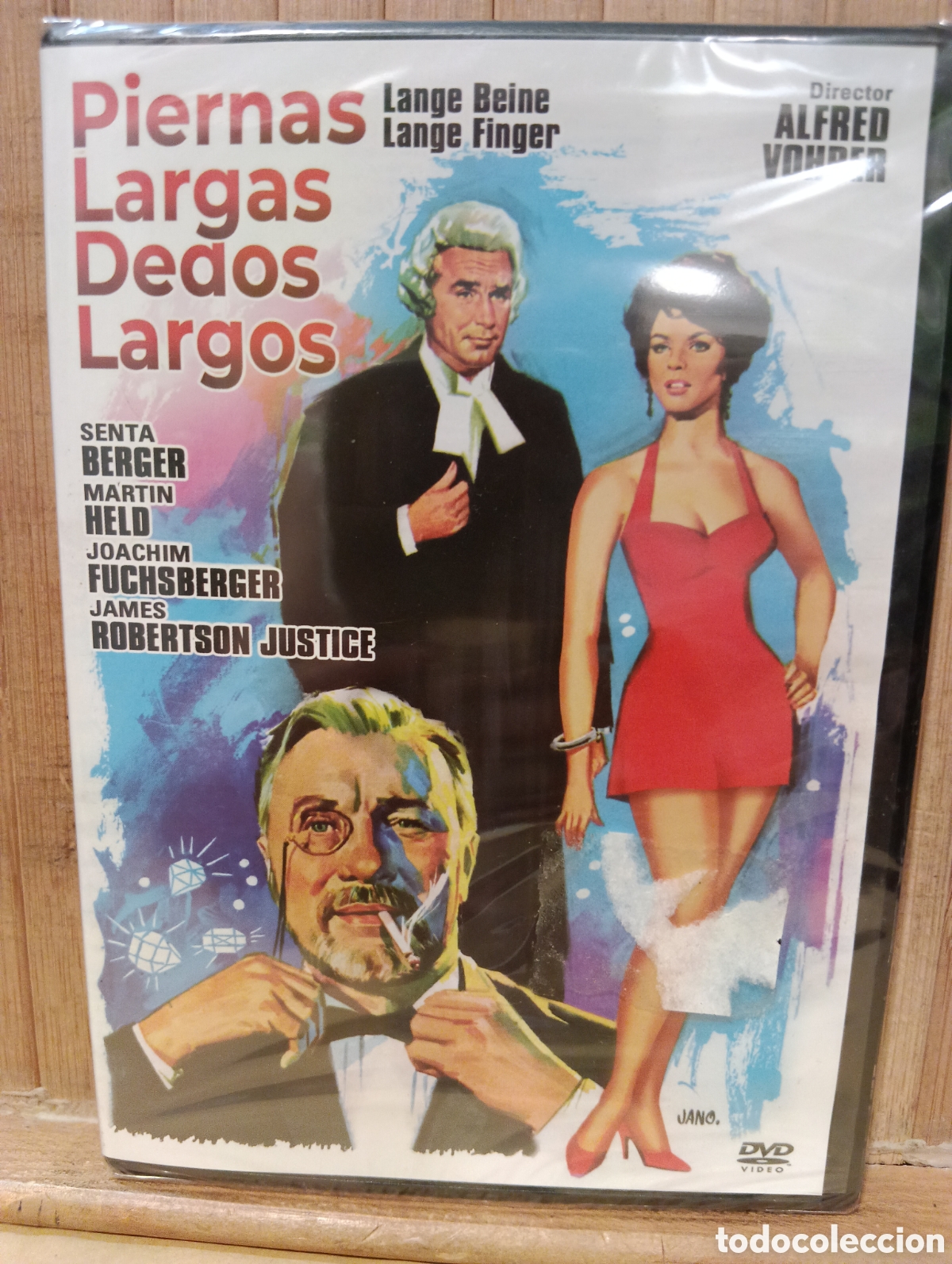 Cine: Piernas largas dedos largos -DVD precintado