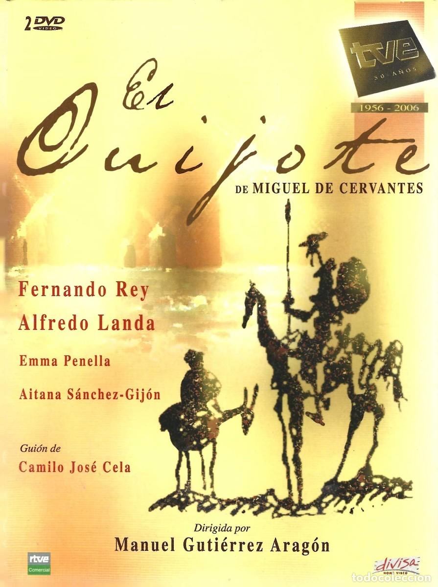 Cine: EL QUIJOTE DE MIGUEL DE CERVANTES FERNANDO REY (DIGIPACK FINO)