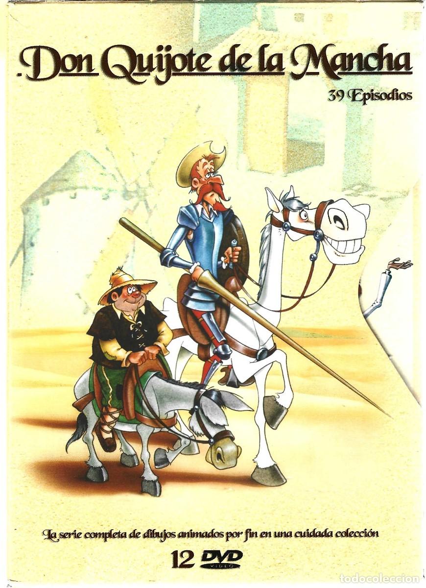 Cine: DON QUIJOTE DE LA MANCHA 39 EPISODIOS (12 DVD)