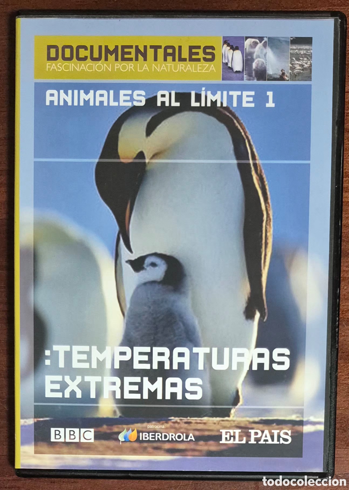 Cine: DVD - DOCUMENTALES: FASCINADOS POR LA NATURALEZA - ANIMALES AL L&Iacute;MITE 1, TEMPERATURAS EXTREMAS