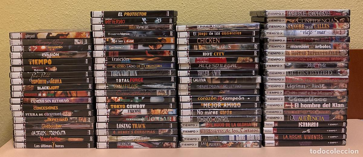 Cine: 79 Dvd&rsquo;s. Coleccion Peliculas en DVD. Tiempo (1157DVD)