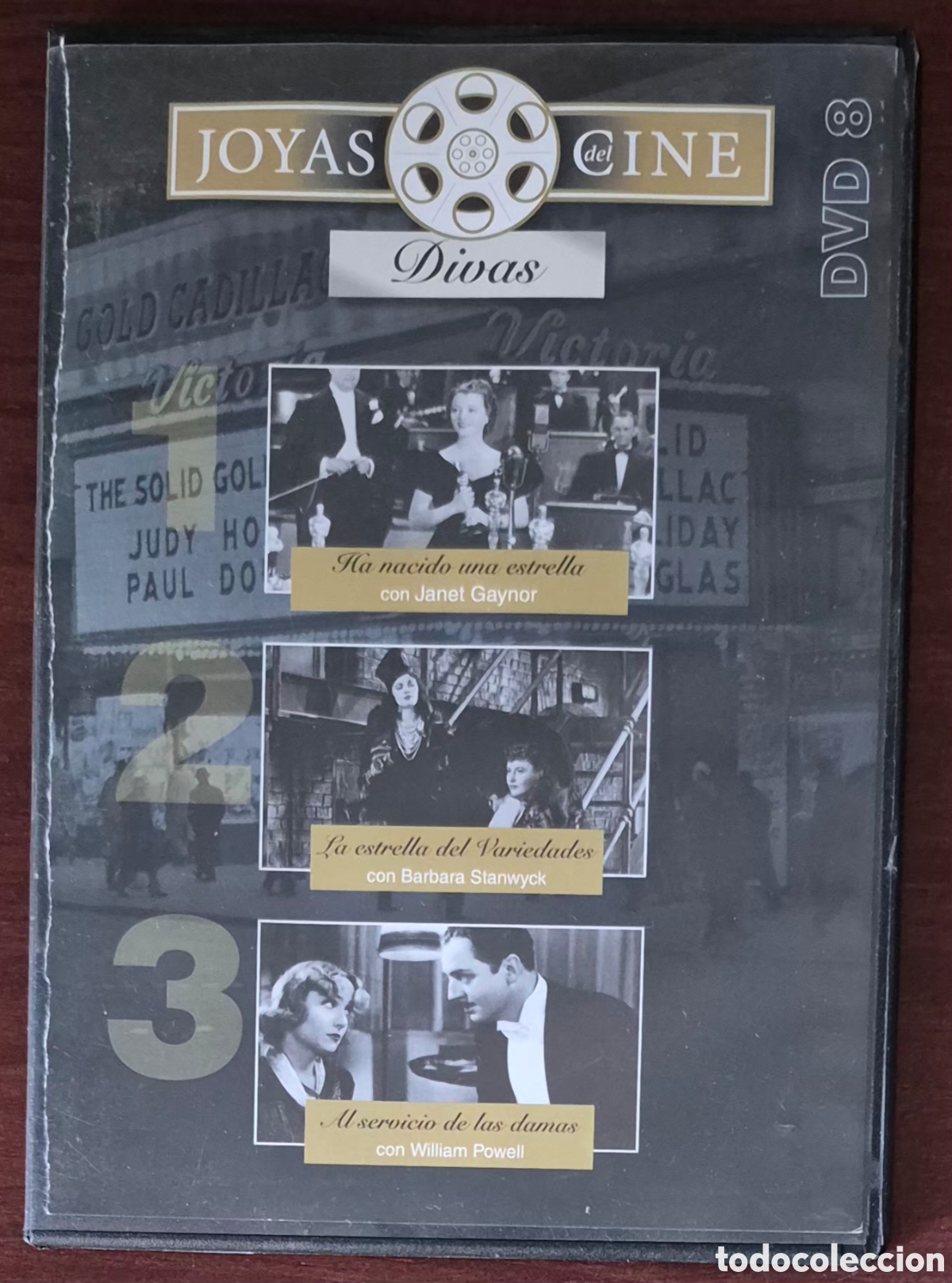 Cine: DVD-JOYAS DEL CINE-DIVAS HA NACIDO UNA ESTRELLA/LA ESTRELLA DEL VARIEDADES/AL SERVICIO DE LAS DAMAS