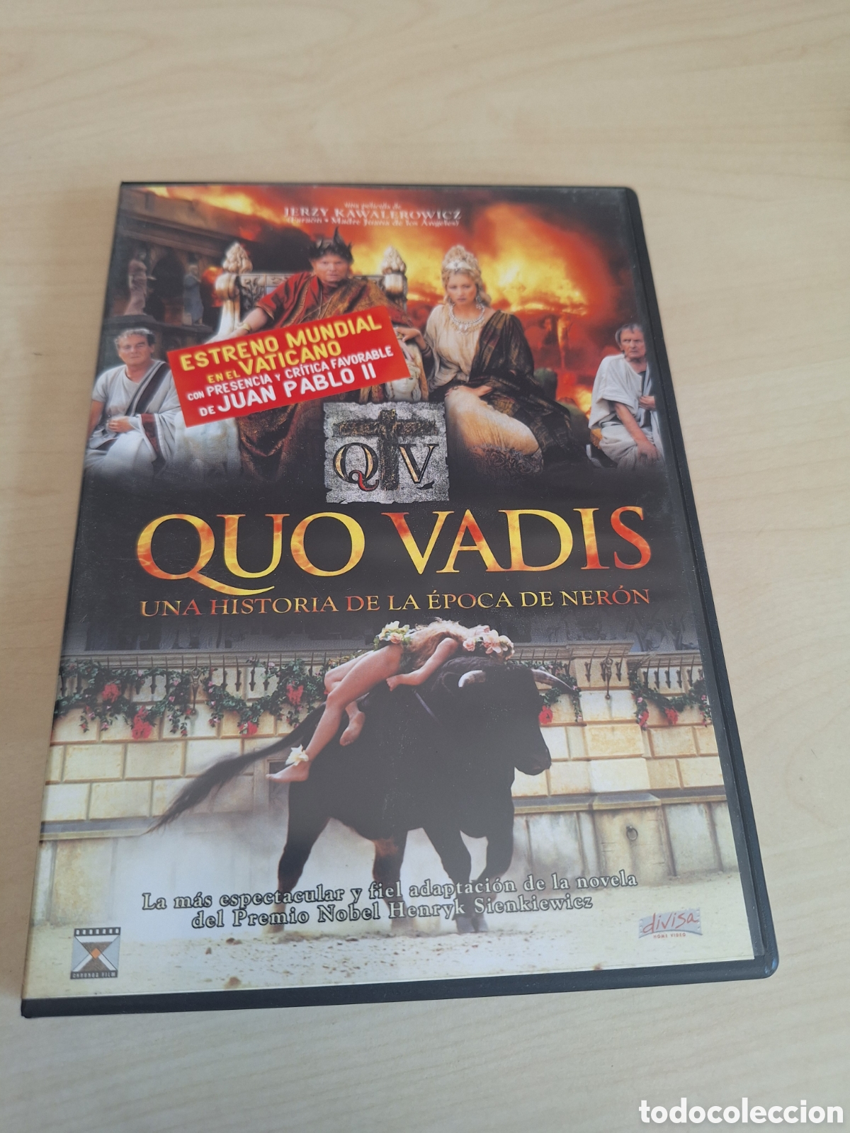 Cine: RD38 quo vadis DVD SEGUNDAMANO