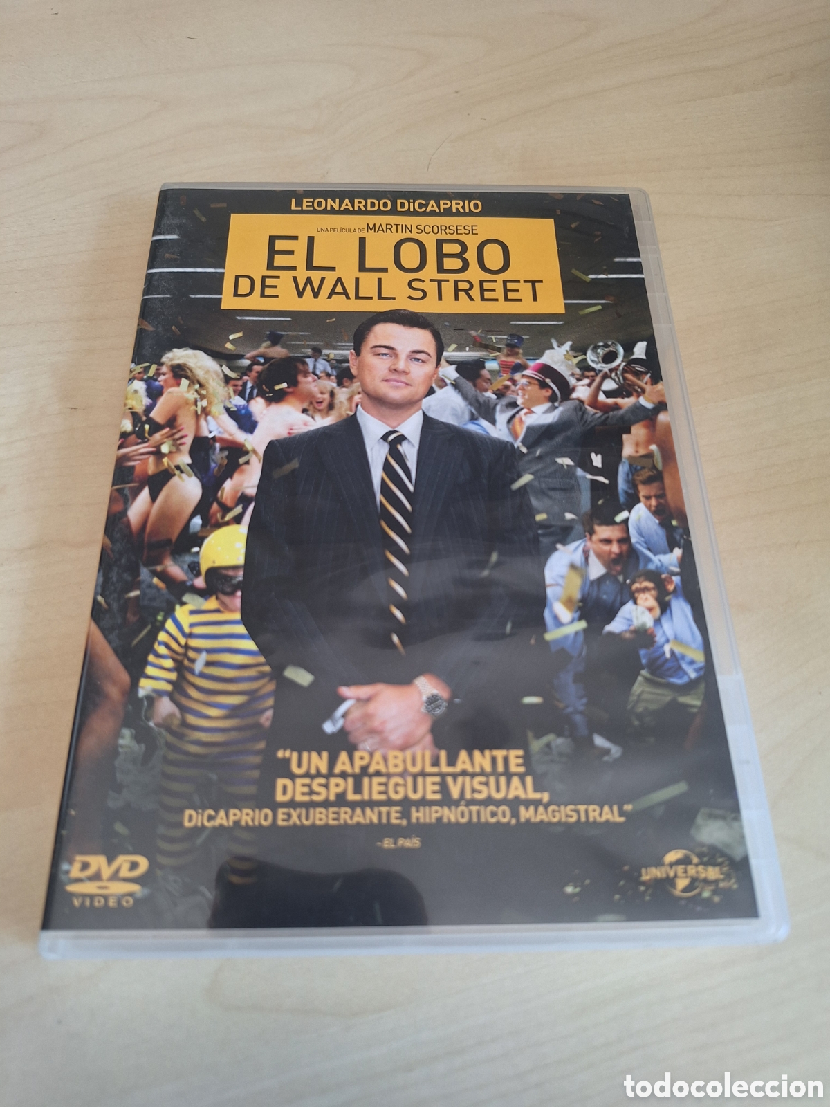 Cine: RD38 el lobo de wall street DVD SEGUNDAMANO