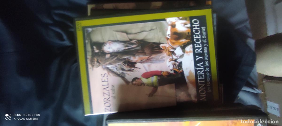 Cine: PELICULA EN DVD DE CAZA MAYOR Y MENOR, ZORZALES AL SALTO Y MONTERIA Y RECECHO EN HORCAJO DE LOS MONT