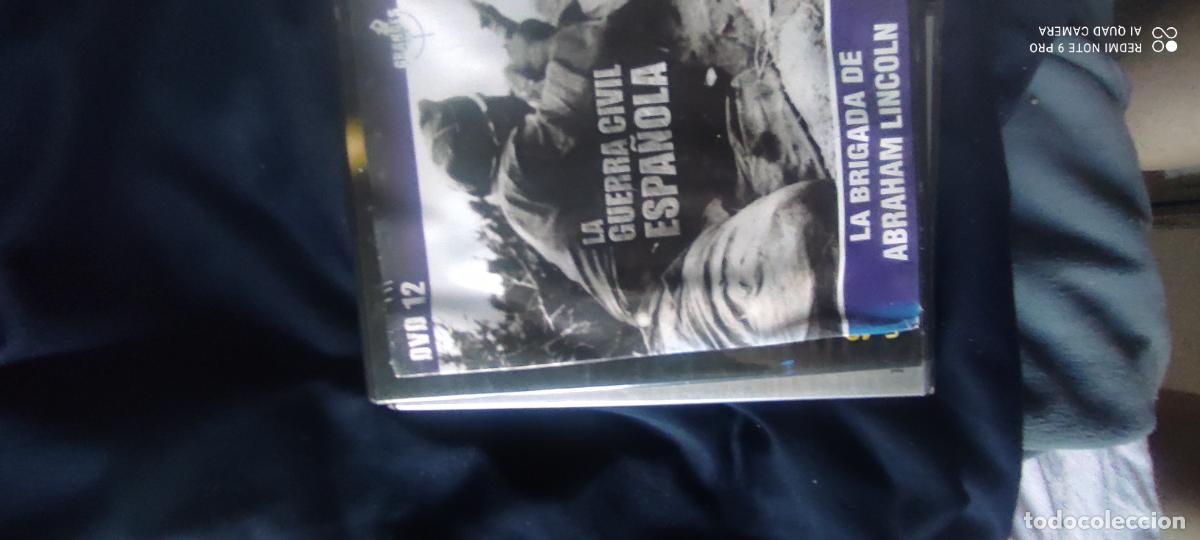 Cine: LA BRIGADA DE ABRAHAM LINCOLN, La Guerra Civil Espa&ntilde;ola, Documental numero 12, NUEVO dvd