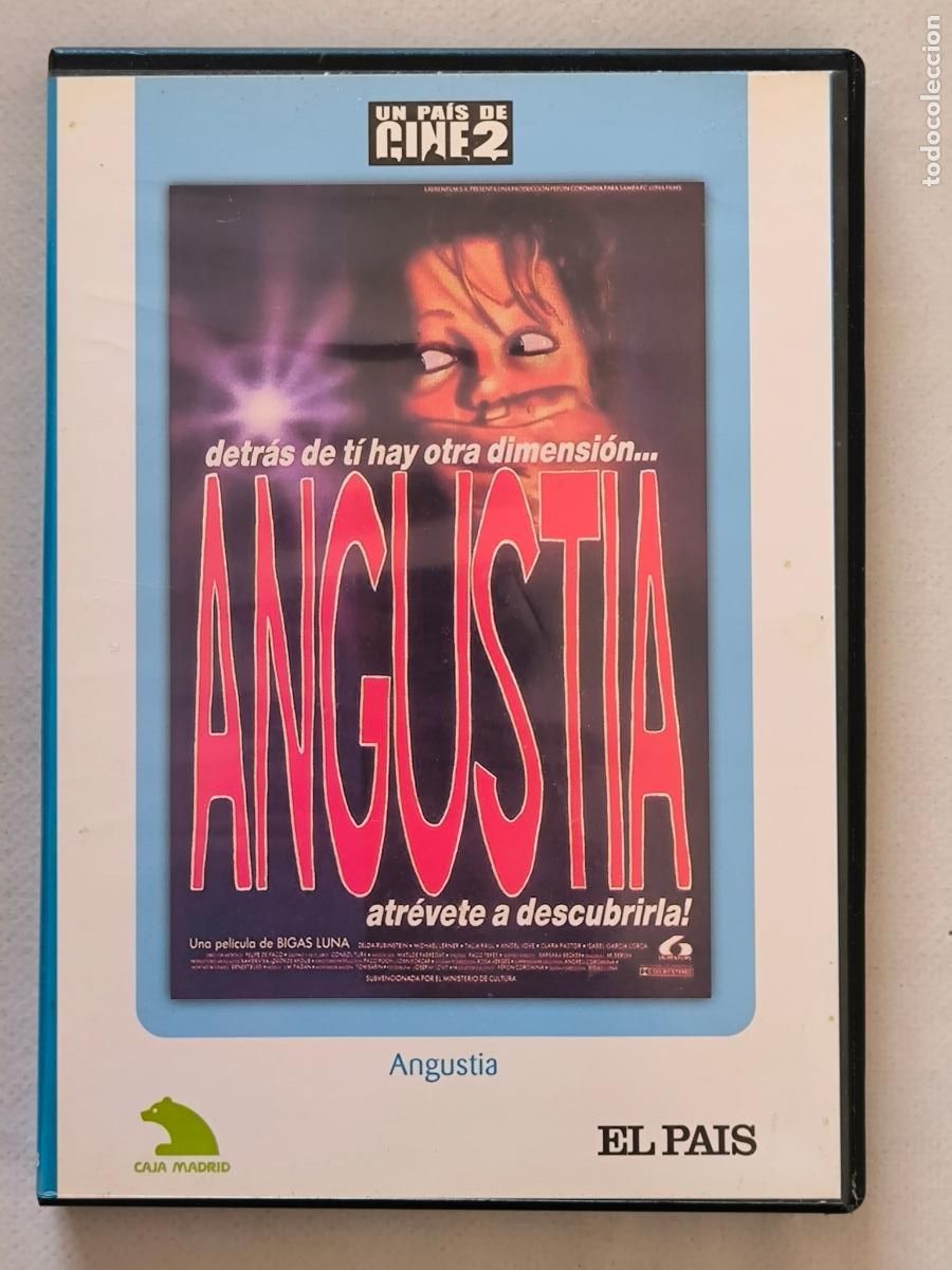 Cine: DVD ANGUSTIA - BIGAS LUNA - LEER DESCRIPCION (9E)