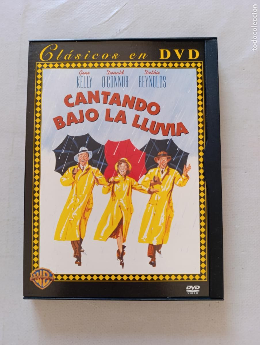 Cine: DVD CANTANDO BAJO LA LLUVIA - GENE KELLY, DONALD O'CONNOR, DEBBIE REYNOLDS (9E)