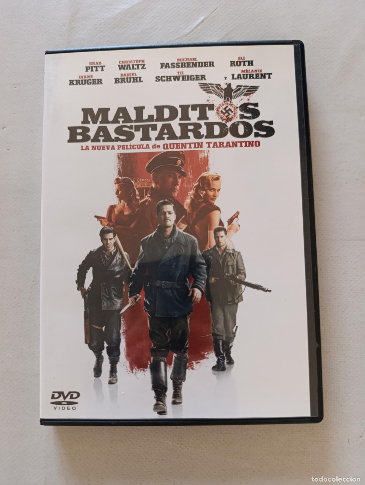 Cine: DVD MALDITOS BASTARDOS - QUENTIN TARANTINO (9G)