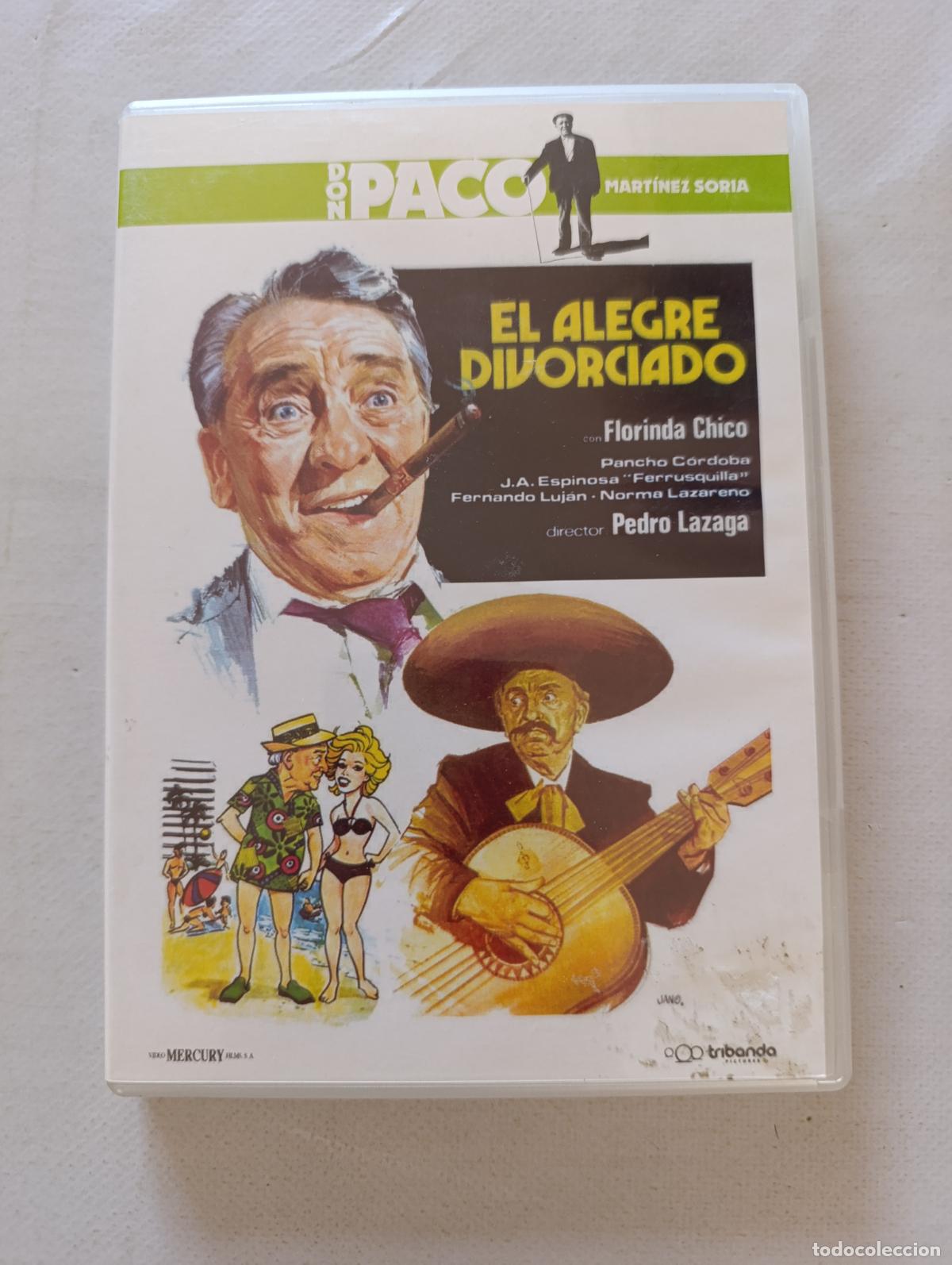 Cine: DVD EL ALEGRE DIVORCIADO - PACO MARTINEZ SORIA, FLORINDA CHICO (9G)