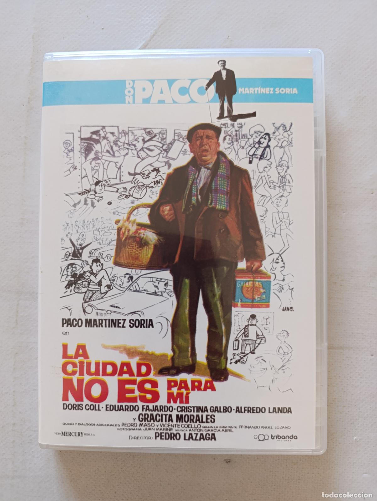 Cine: DVD LA CIUDAD NO ES PARA MI - PACO MARTINEZ SORIA (9G)