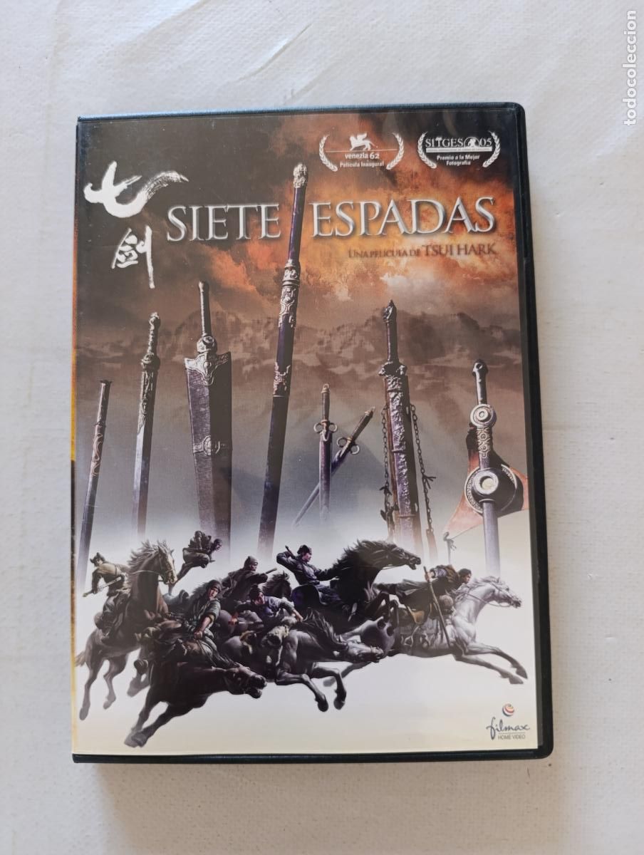 Cine: DVD SIETE ESPADAS - TSUI HARK - LEER DESCRIPCION (9G)