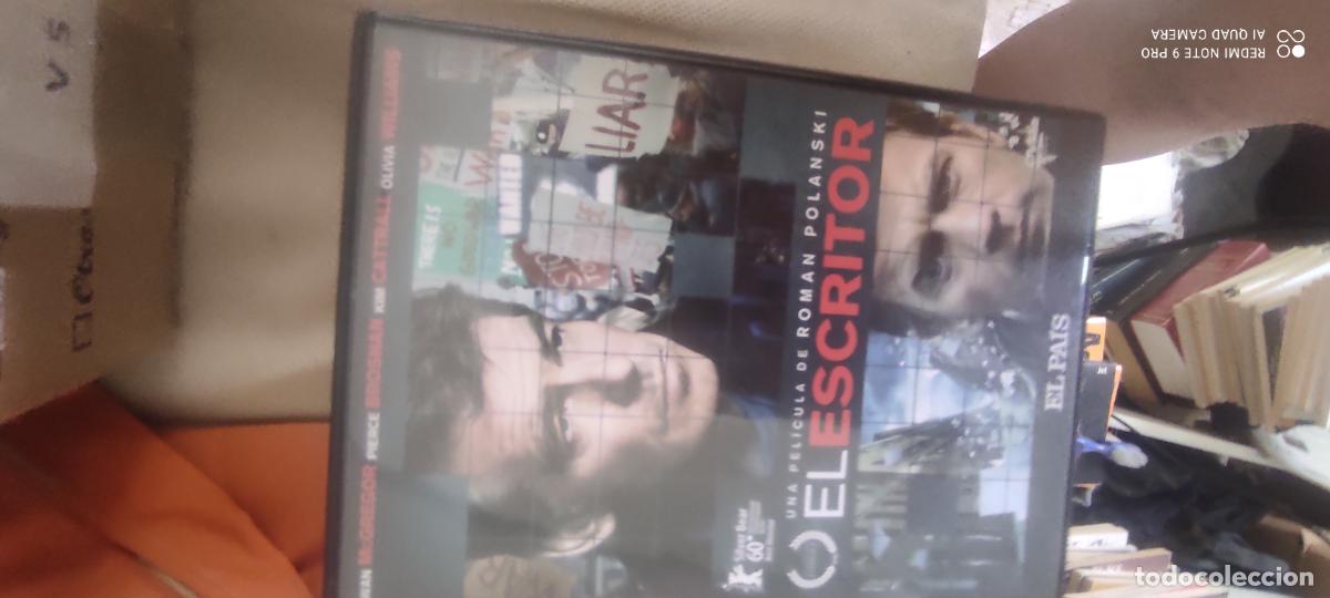 Cine: El escritor Pel&iacute;cula DVD