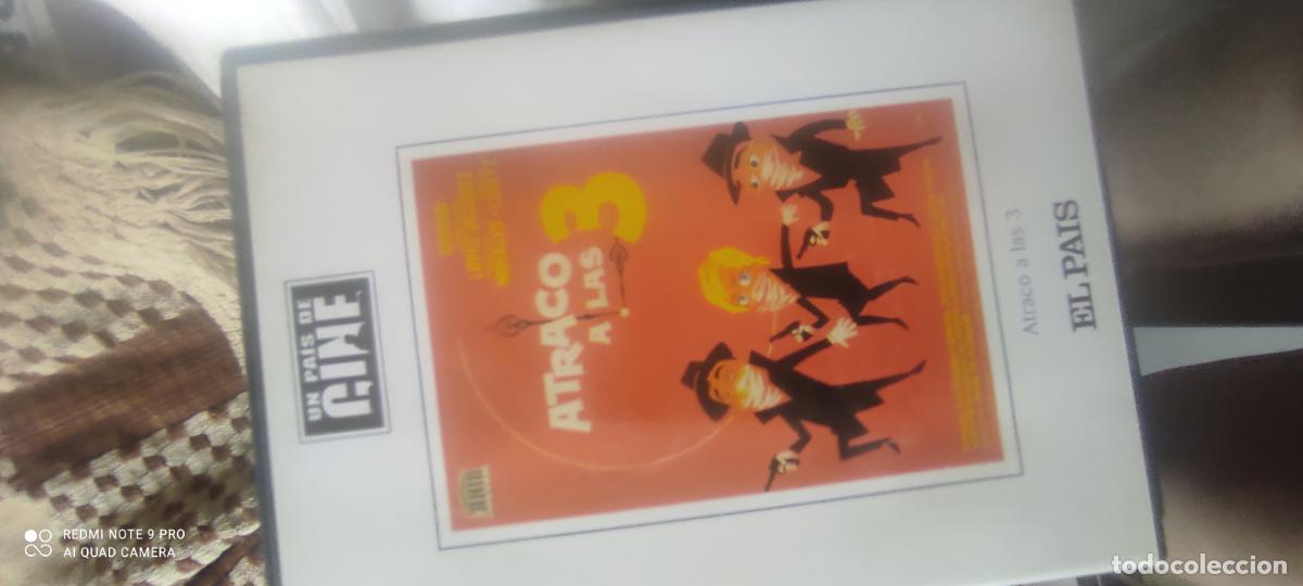 Cine: Atraco a las tres. Pel&iacute;cula DVD