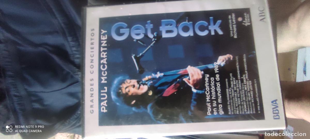 Cine: Get Back . Pel&iacute;cula. DVD