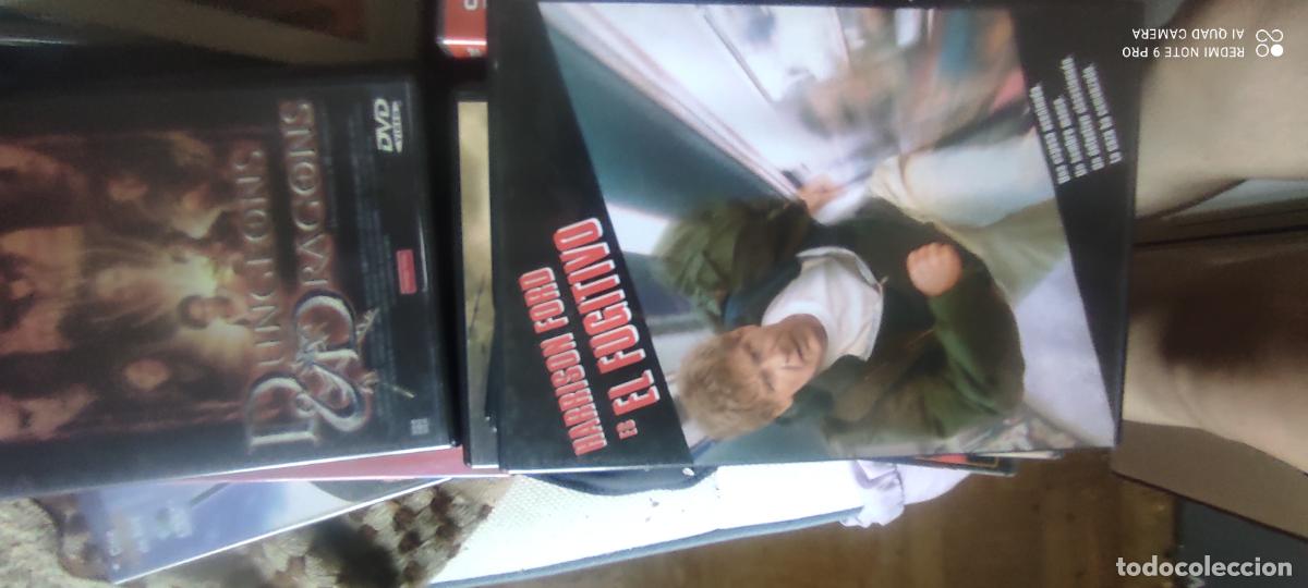 Cine: El fugitivo. Pel&iacute;cula. DVD