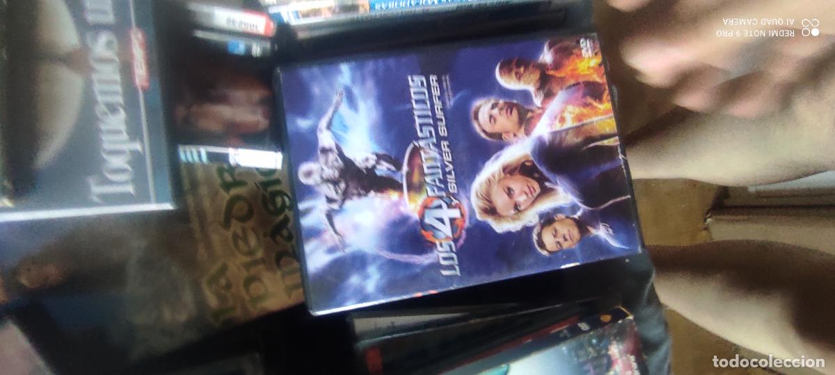 Cine: Los 4 fant&aacute;sticos y silver surfer. Pel&iacute;cula. DVD