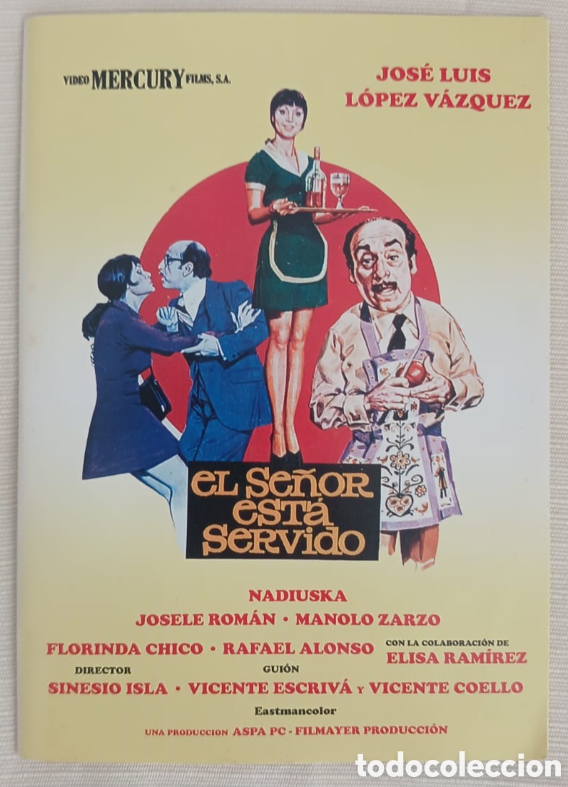 Cine: EL SE&Ntilde;OR EST&Aacute; SERVIDO. DVD