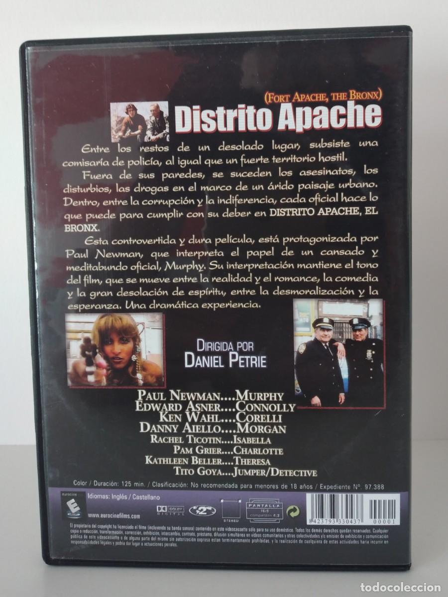 Cine: Dvd: Distrito Apache -Paul Newman - Foto 2