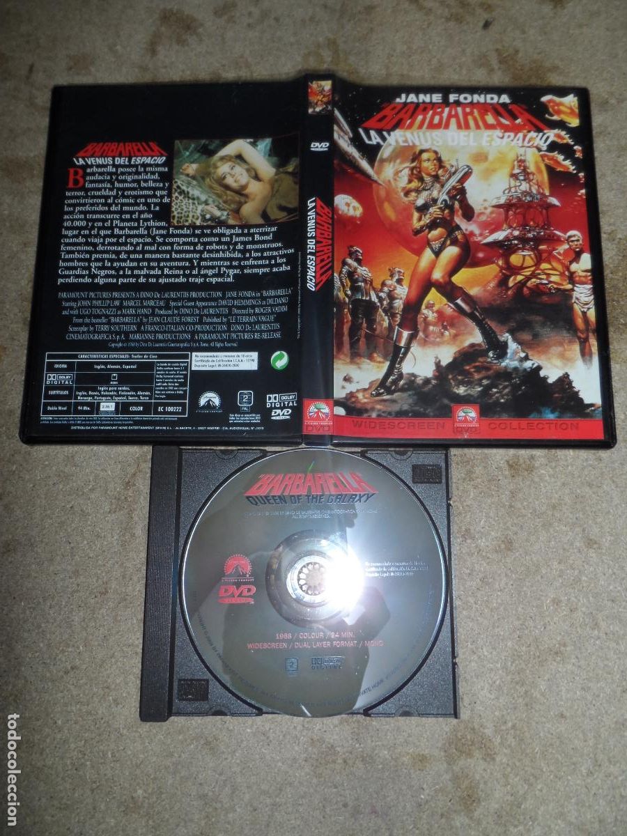 Cine: DVD - BARBARELLA LA VENUS DEL ESPACIO (ACCI&Oacute;N)
