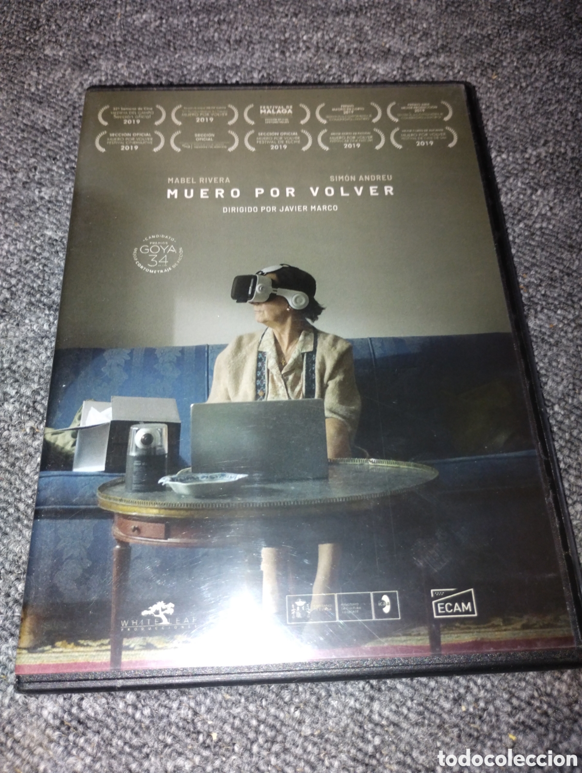 Cine: Muero por volver DVD sin usar