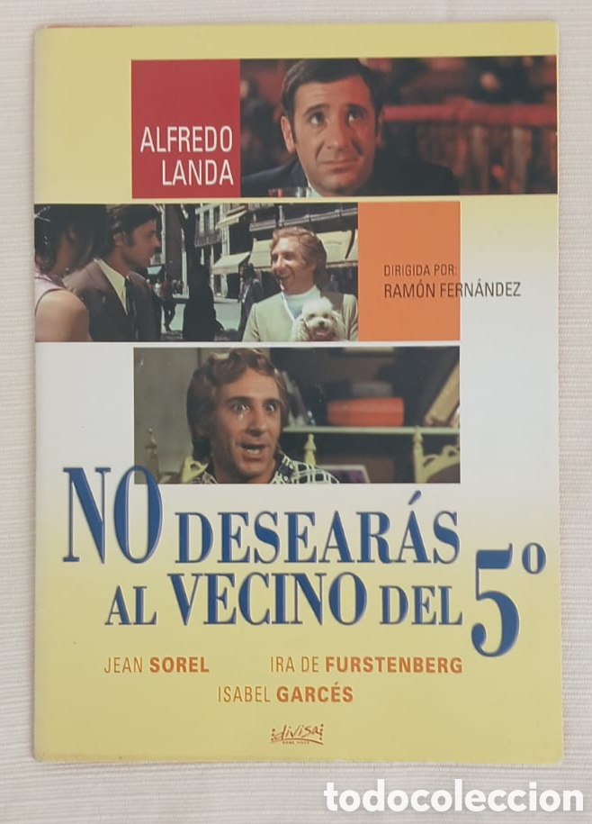 Cine: No desear&aacute;s al vecino del 5&ordm;. Pelicula DVD
