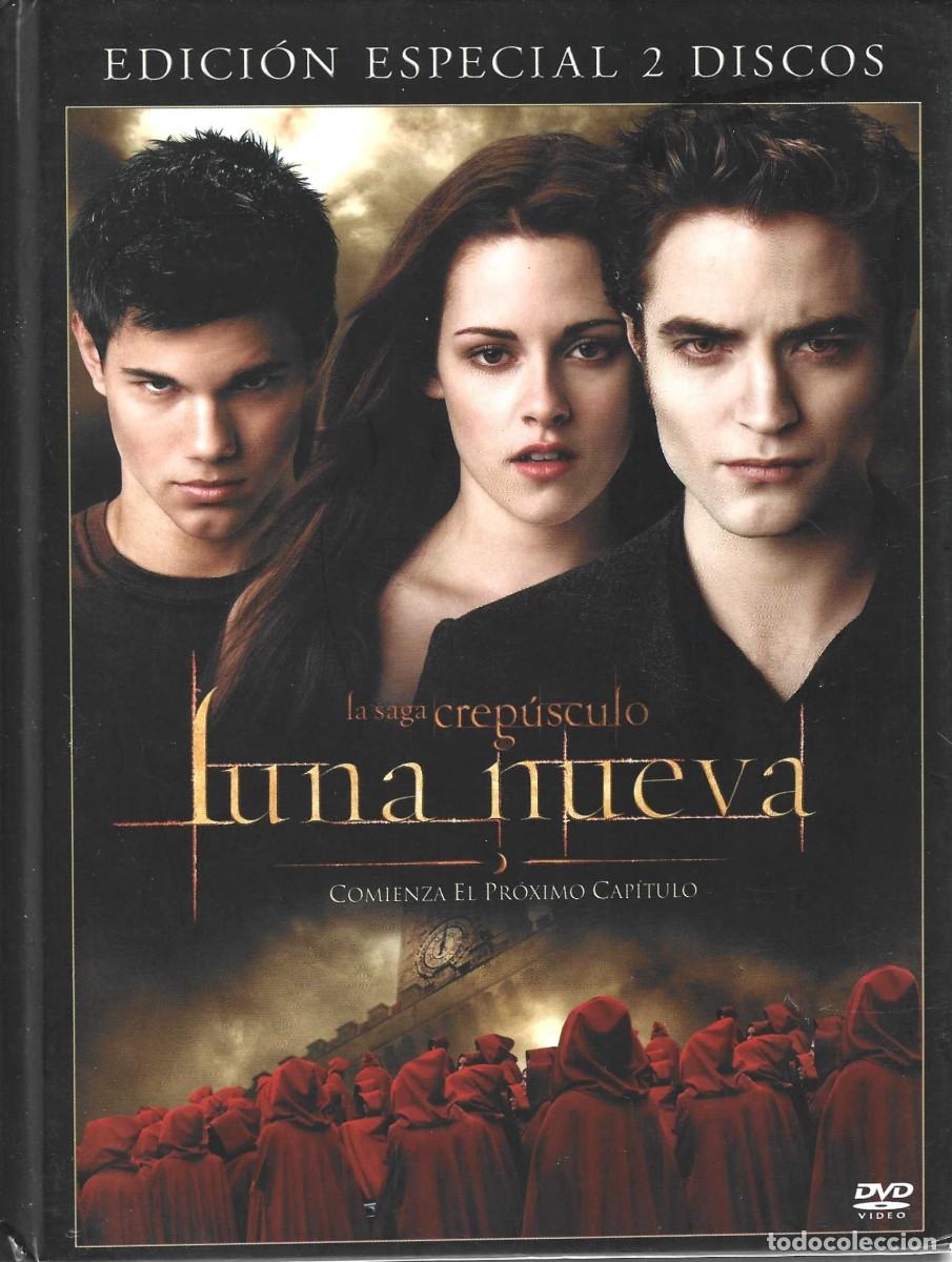 Cine: LA SAGA CREP&Uacute;SCULO LUNA NUEVA (EDICI&Oacute;N ESPECIAL 2 DISCOS) (LIBRO DVD)