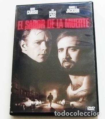 Cine: EL SABOR DE LA MUERTE DVD PEL&Iacute;CULA ACCI&Oacute;N SUSPENSE CARUSO NICOLAS CAGE SAMUEL L JACKSON HUNT TUCCI