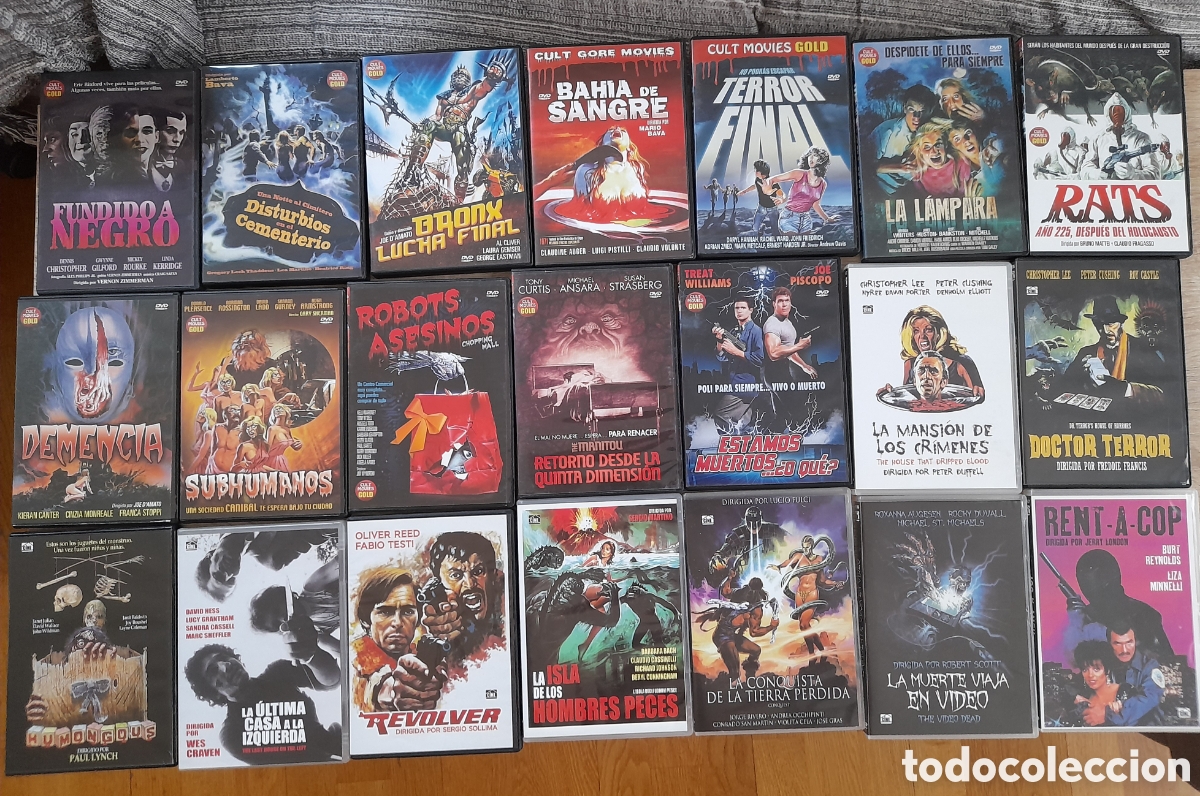 Cine: DVD LA CASA DEL CINE PARA TODOS, CULT MOVIES GOLD