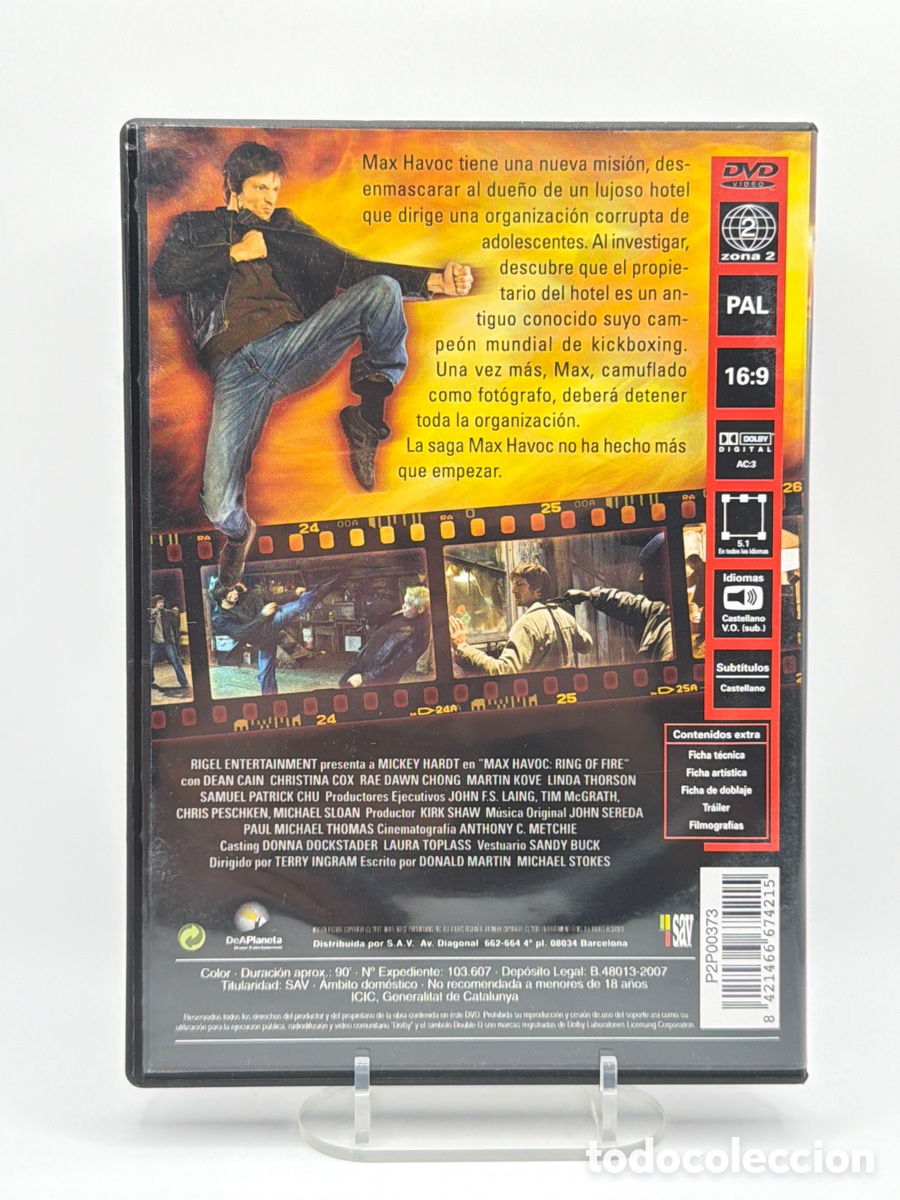 Cine: C&iacute;rculo Mortal (Max Havoc) DVD - Foto 2