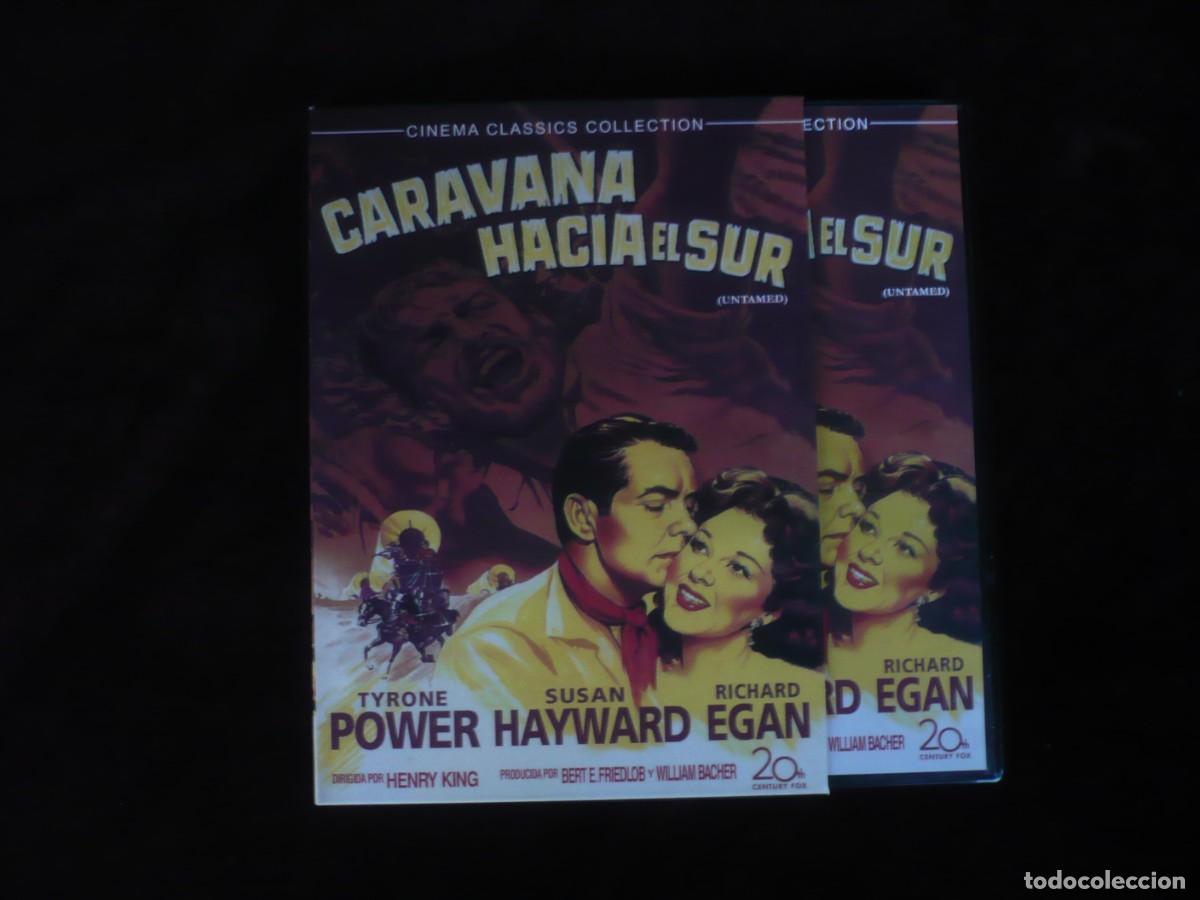 Cine: caravana hacia el sur - tyrone power - dvd como nuevo