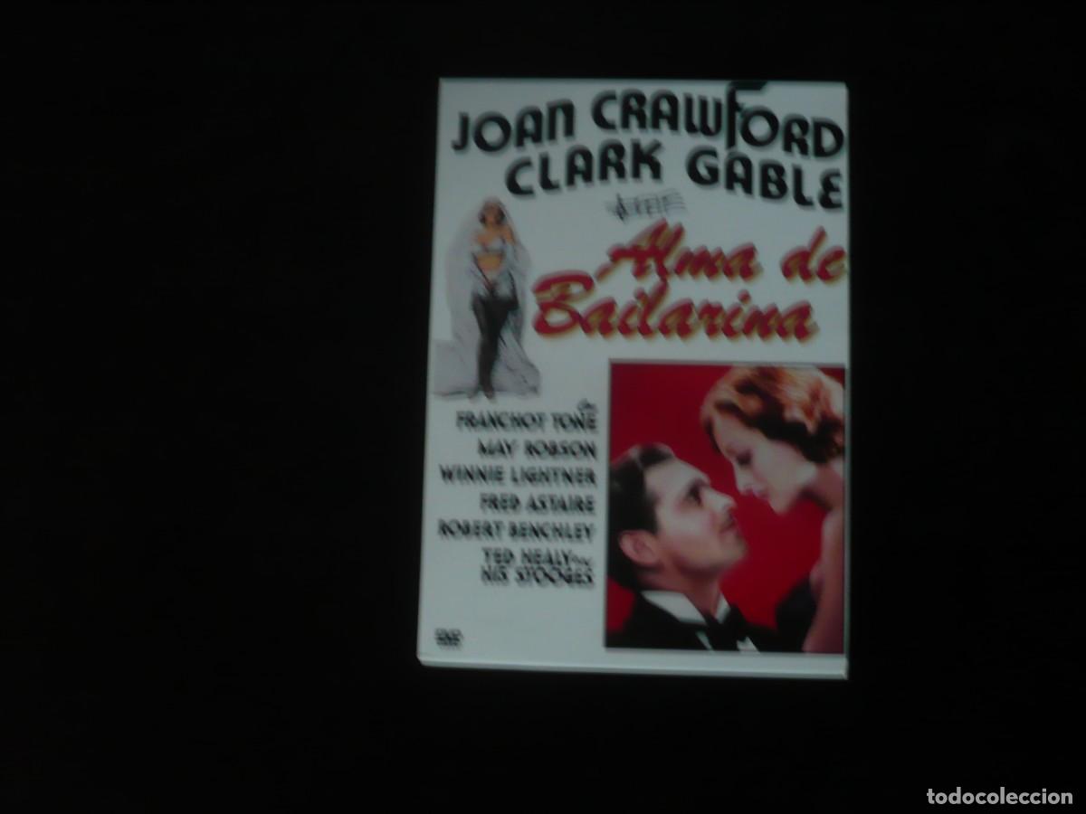 Cine: alma de bailarina - joan crawford y clark gable - dvd casi como nuevo