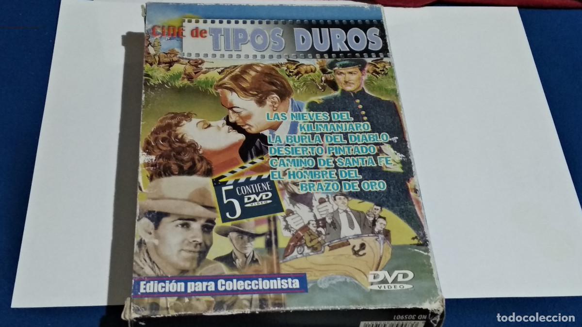 Cine: CINE DE TIPOS DUROS COLECCI&Oacute;N 5 DVD'S EDICI&Oacute;N COLECCCIONISTAS - VER FOTOS
