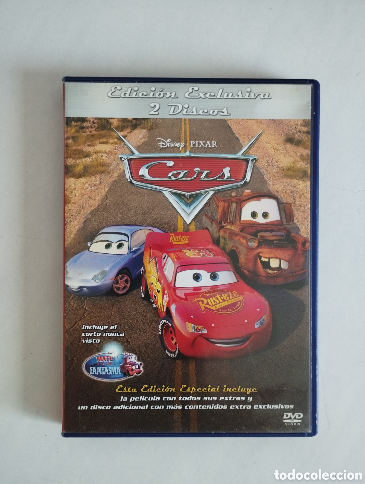 Cine: PICULA DVD CARS (EDICION EXCLUSIVA 2 DISCOS) WALT DISNEY