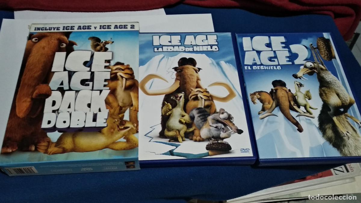 Cine: DVD ICE AGE 1 Y 2 PACK DOBLE DVD LA EDAD DE HIELO