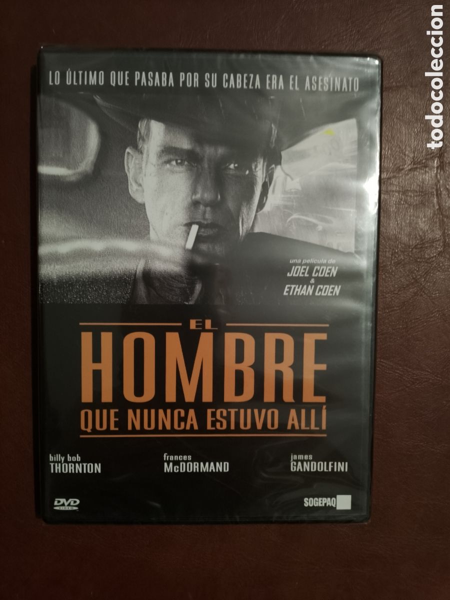 Cine: EL HOMBRE QUE NUNCA ESTUVO ALLI - HERMANOS COEN - DVD NUEVO PRECINTADO