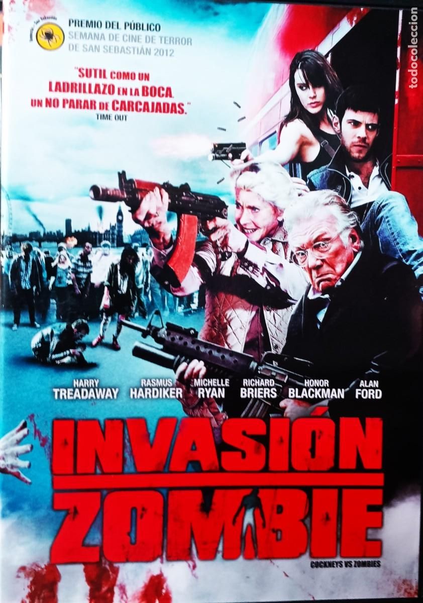 Cine: INVASION ZOMBIE. CINE EN DVD. COLECCION.
