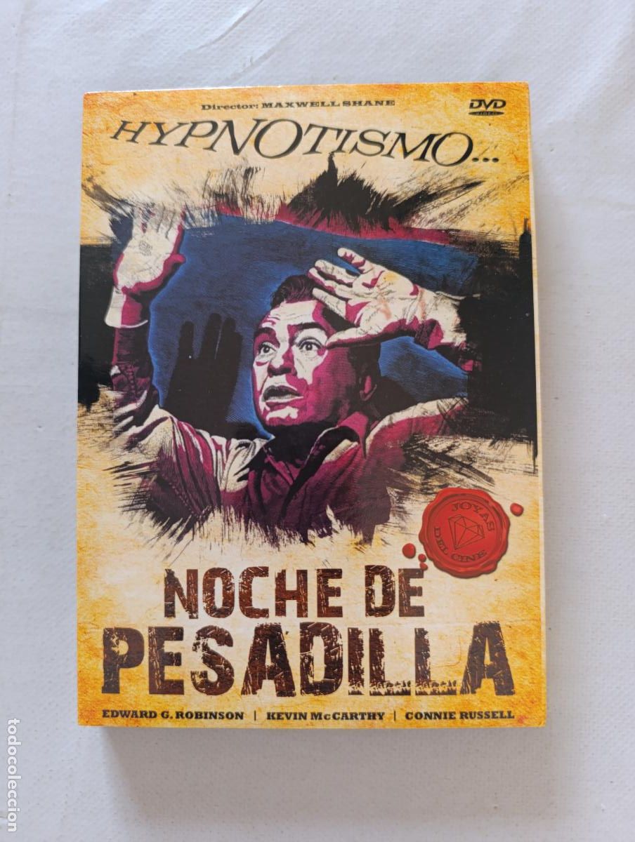 Cine: DVD NOCHE DE PESADILLA - MAXWELL SHANE - EDWARD G. ROBINSON (9I)